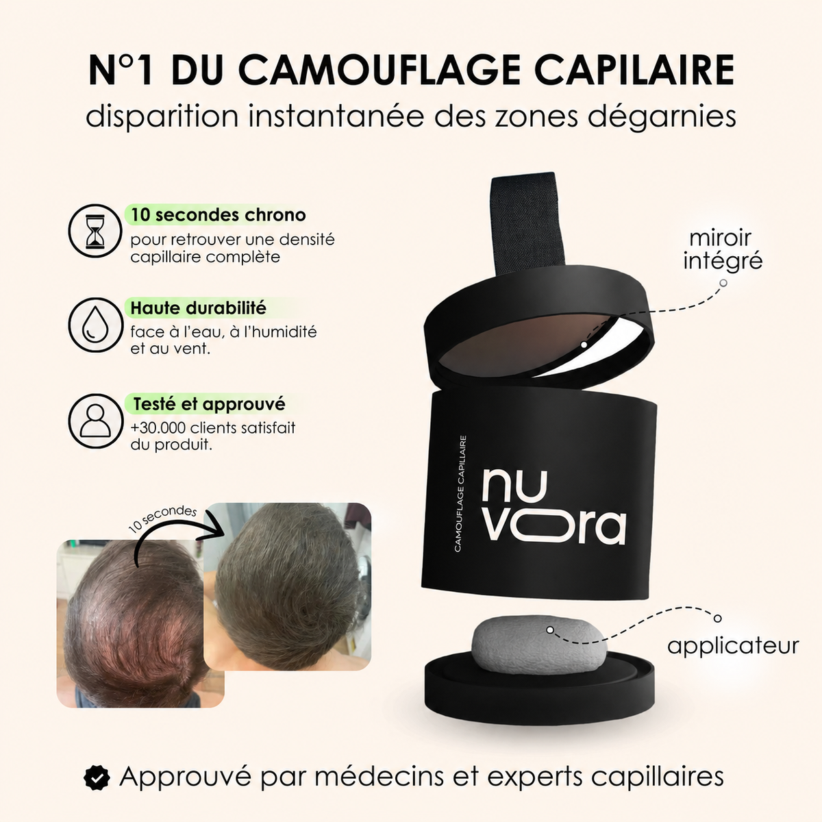 Nuvora -  Camouflage capillaire